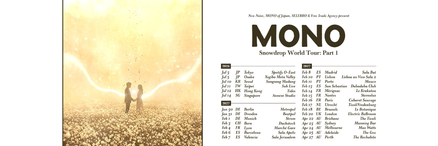 MONO (Japan)'s banner
