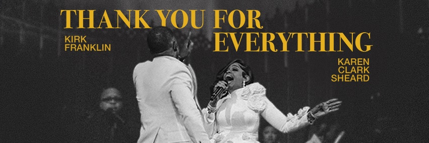 Kirk Franklin's banner