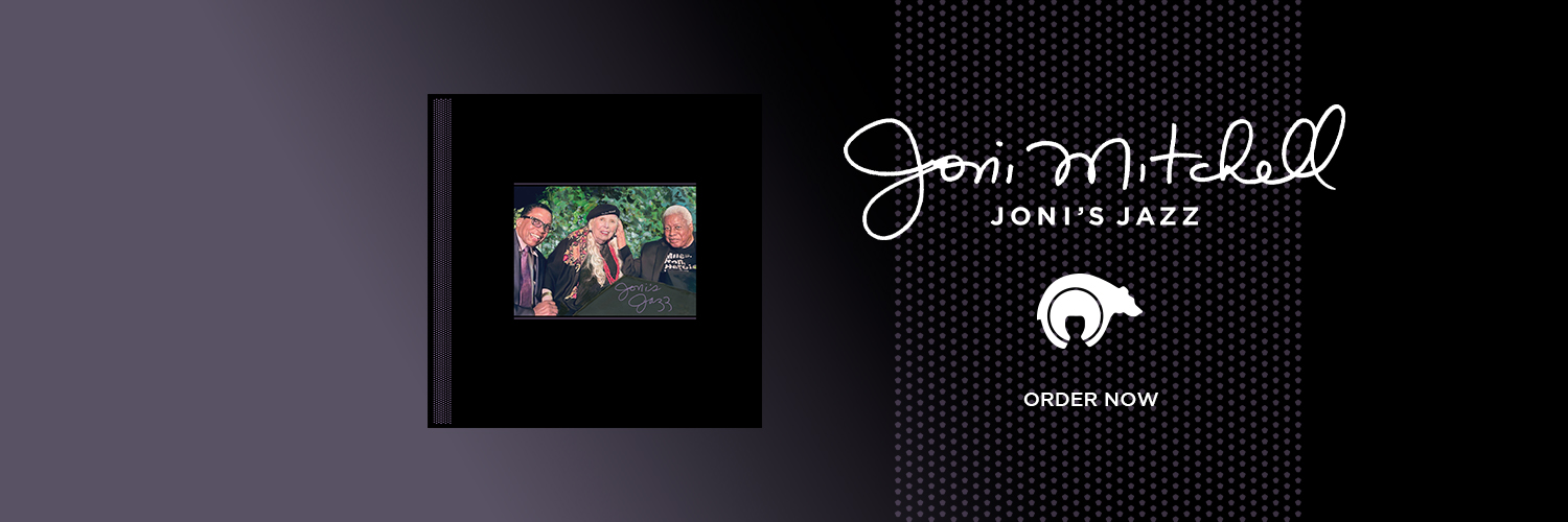 Joni Mitchell's banner