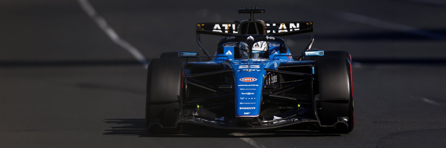 Alex Albon's banner