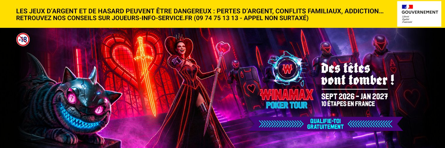 Winamax Poker 🔞's banner