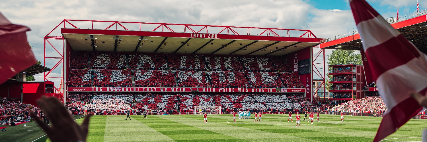 Nottingham Forest's banner