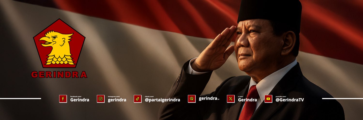 Partai Gerindra's banner