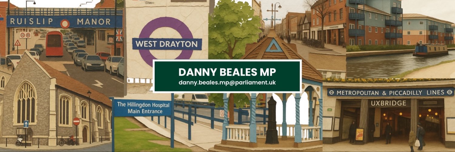Danny Beales MP's banner
