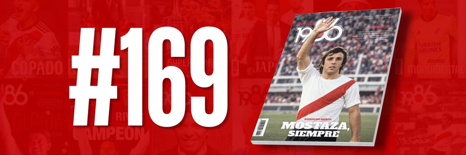 Revista River 1986's banner