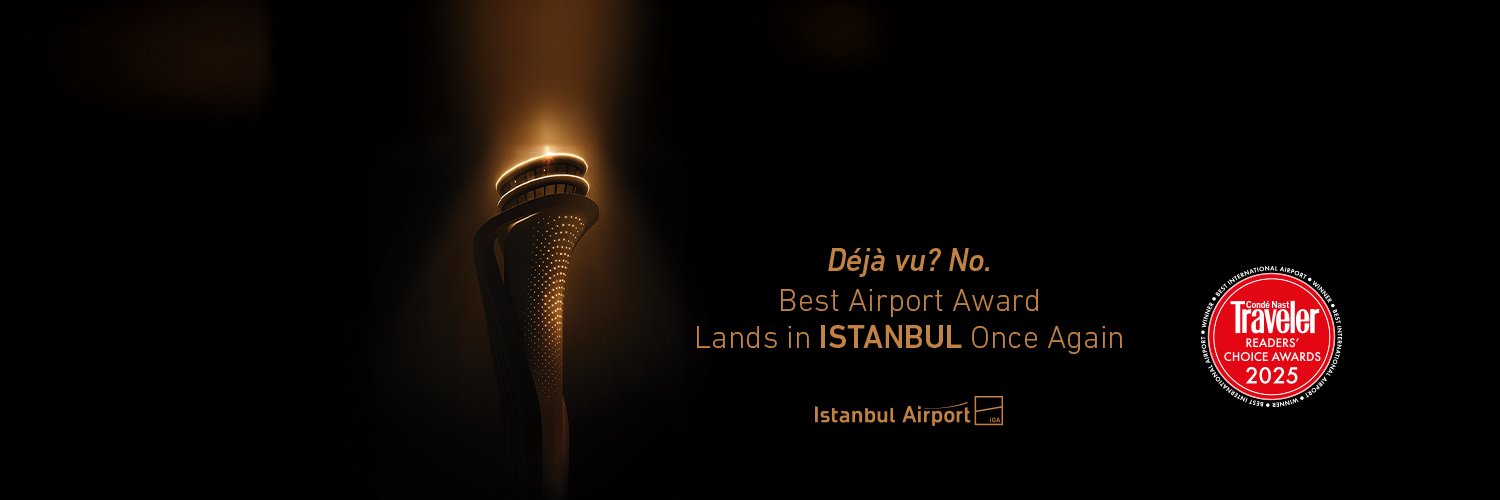 iGA Istanbul Airport's banner