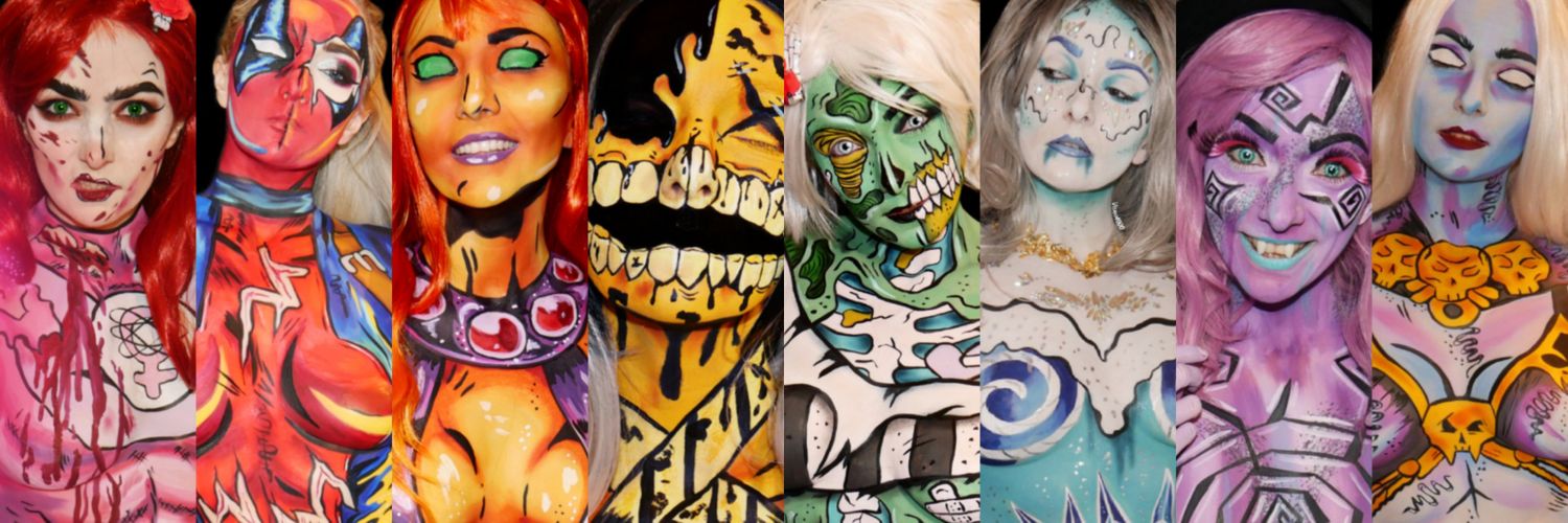 Vitani🇳🇴🇬🇧 Bodypaint artist's banner
