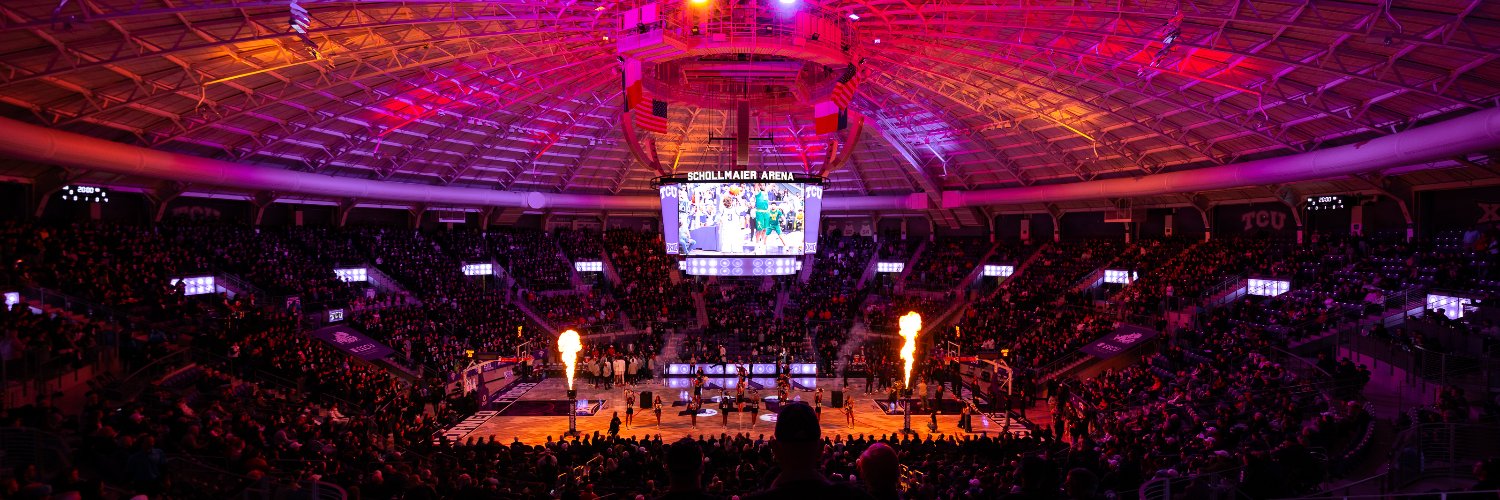 TCU Men's Basketball's banner