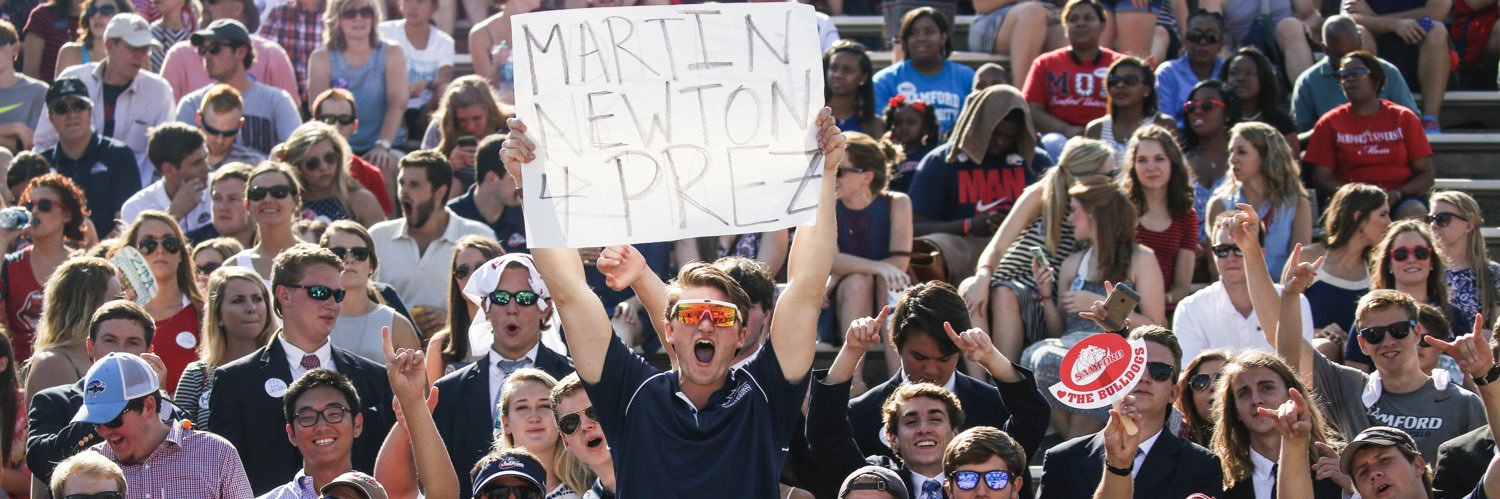 Martin Newton's banner