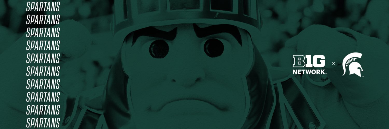 Michigan State on BTN's banner