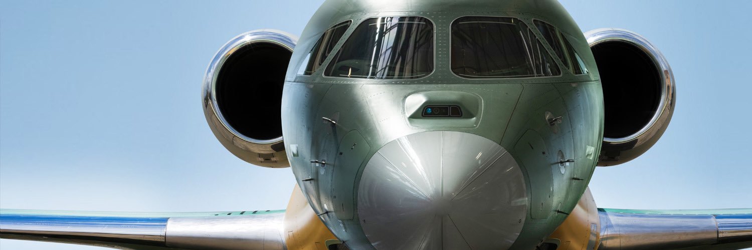 Dassault Falcon's banner
