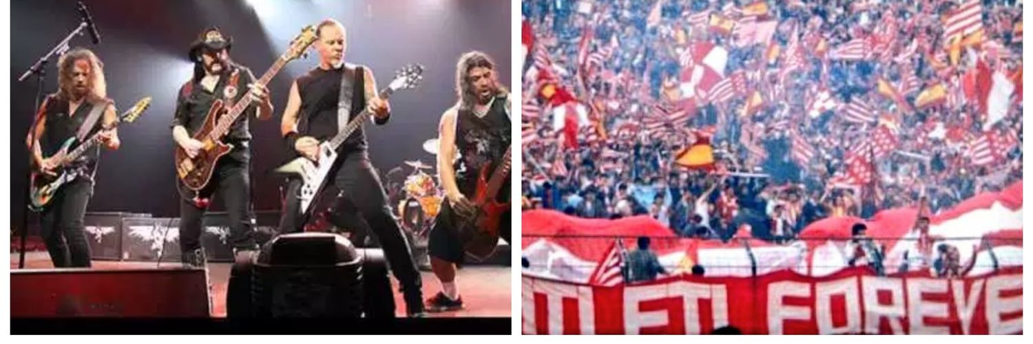 Sons of Atleti Peña's banner