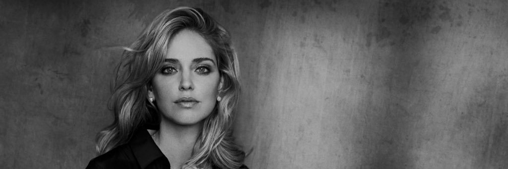 Chiara Ferragni's banner