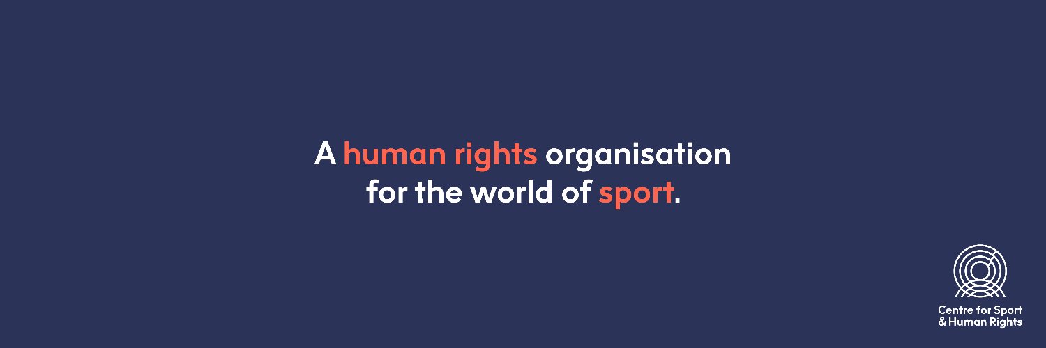 Centre for Sport & Human Rights's banner