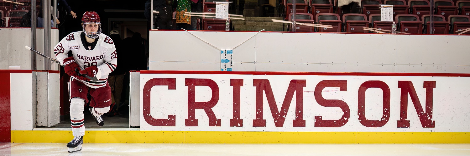 Harvard Men's Hockey's banner