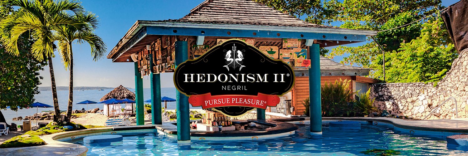 Hedonism II, Negril's banner