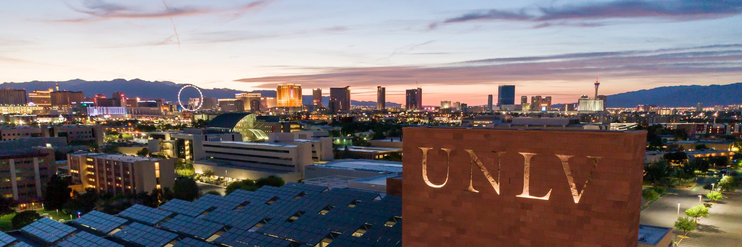 UNLV's banner