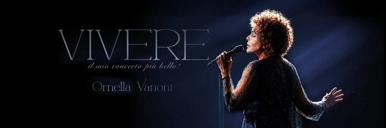 Ornella Vanoni's banner