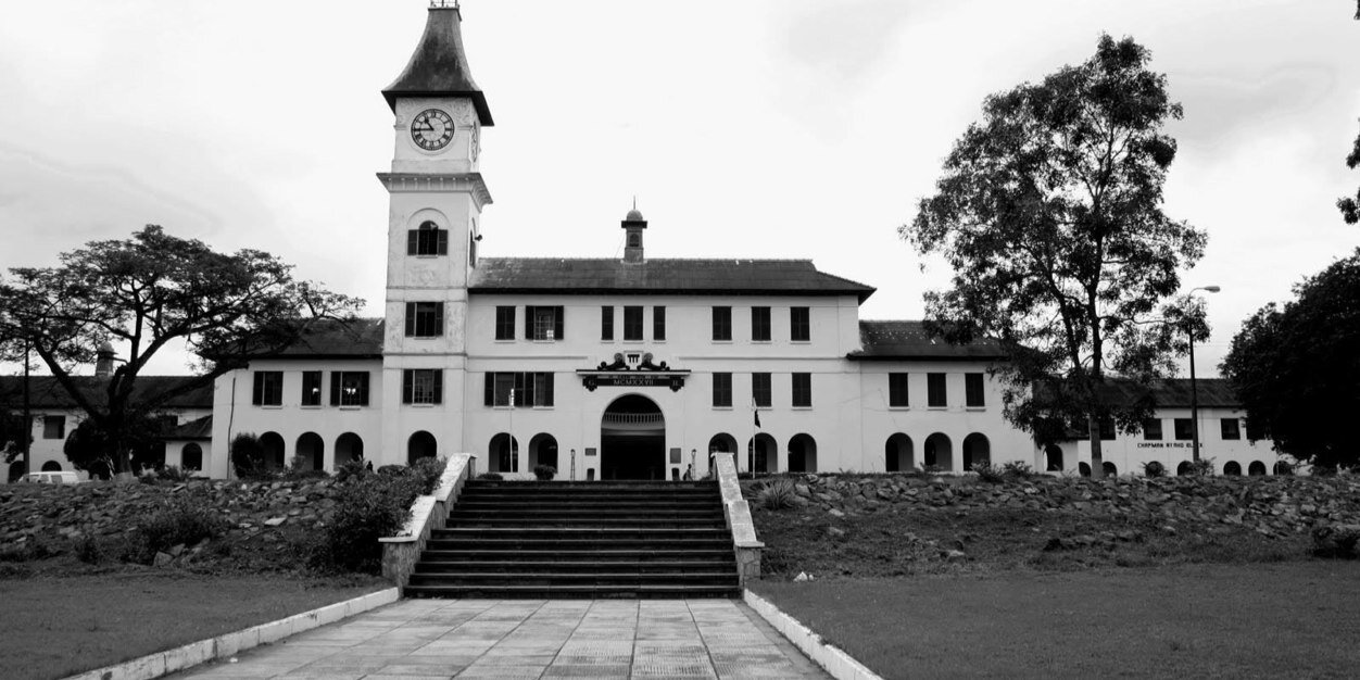 Achimota School's banner