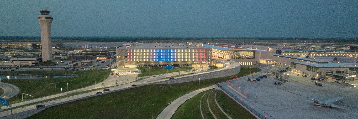 Kansas City International Airport's banner