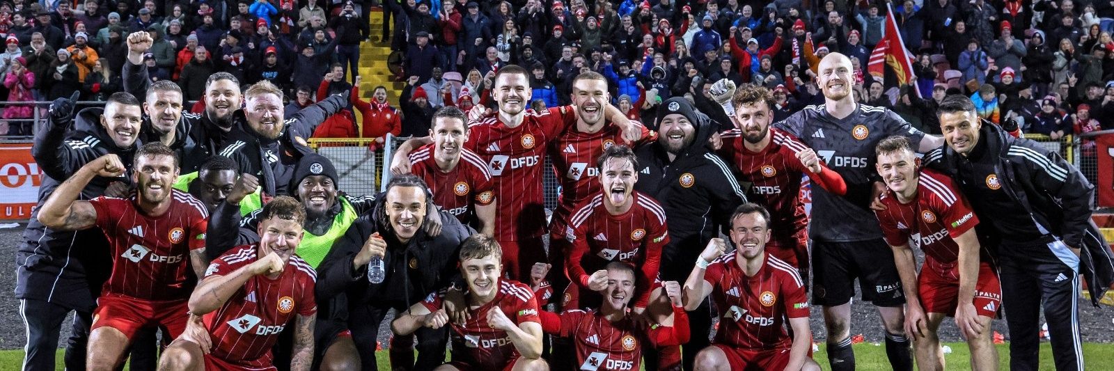 Portadown FC's banner