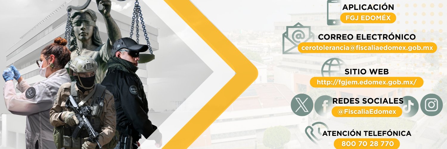 Fiscalía Edoméx's banner