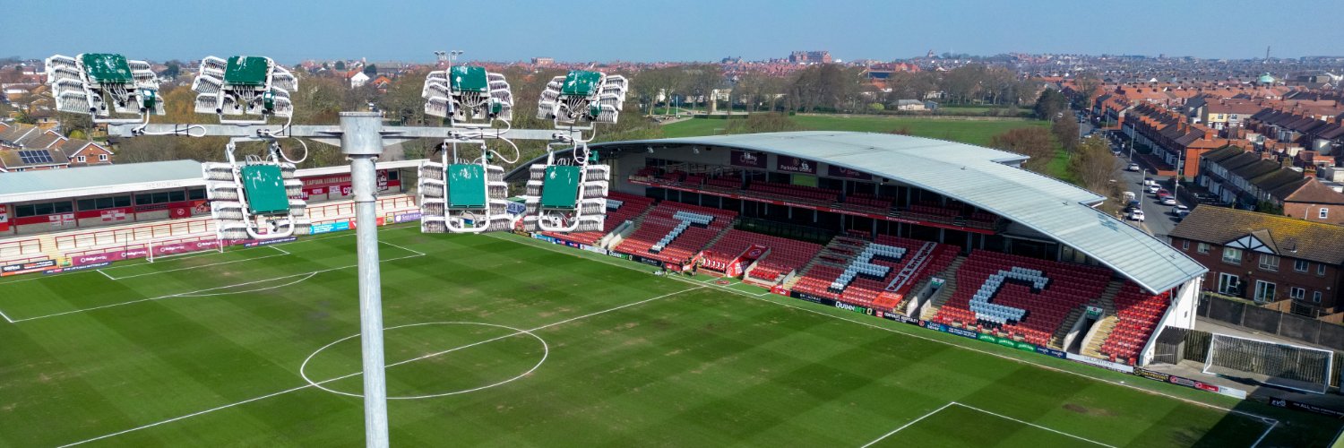 Fleetwood Town Football Club's banner