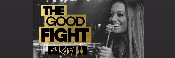 Kate Abdo's banner