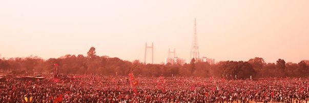 Sitaram Yechury's banner