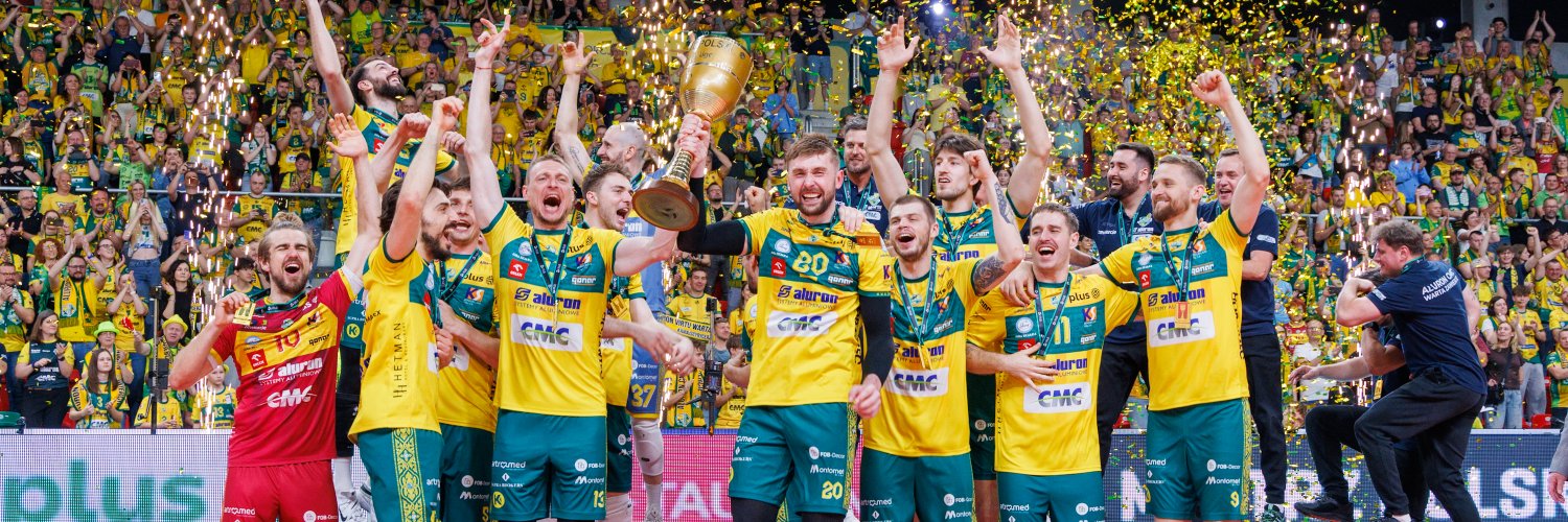 Aluron CMC Warta Zawiercie 🏐🇵🇱's banner