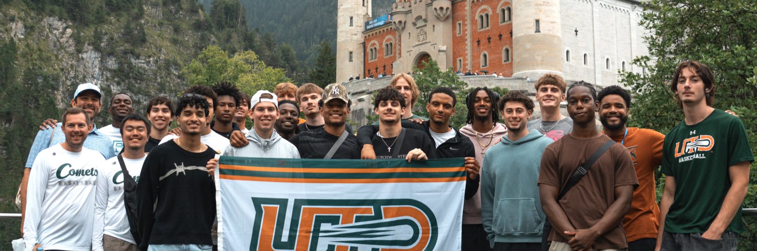 UT Dallas MBB's banner