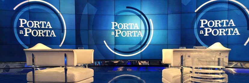Porta a Porta's banner