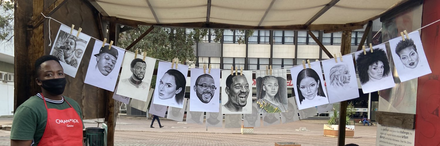 Art In Martin Sefako's banner