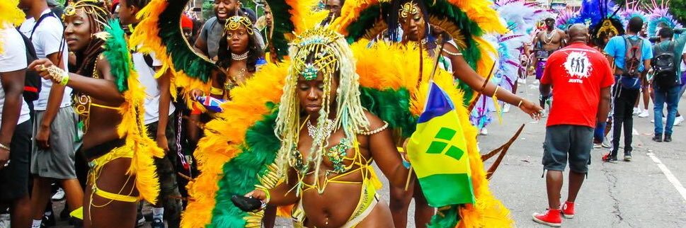Party Caribbean's banner