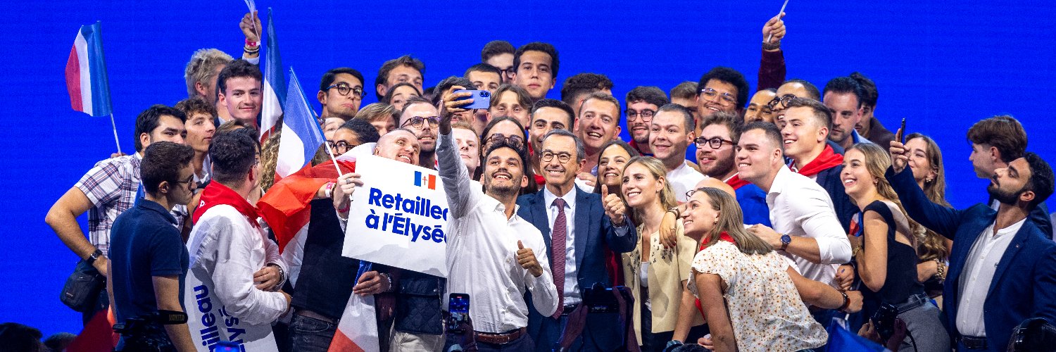 Bruno Retailleau's banner