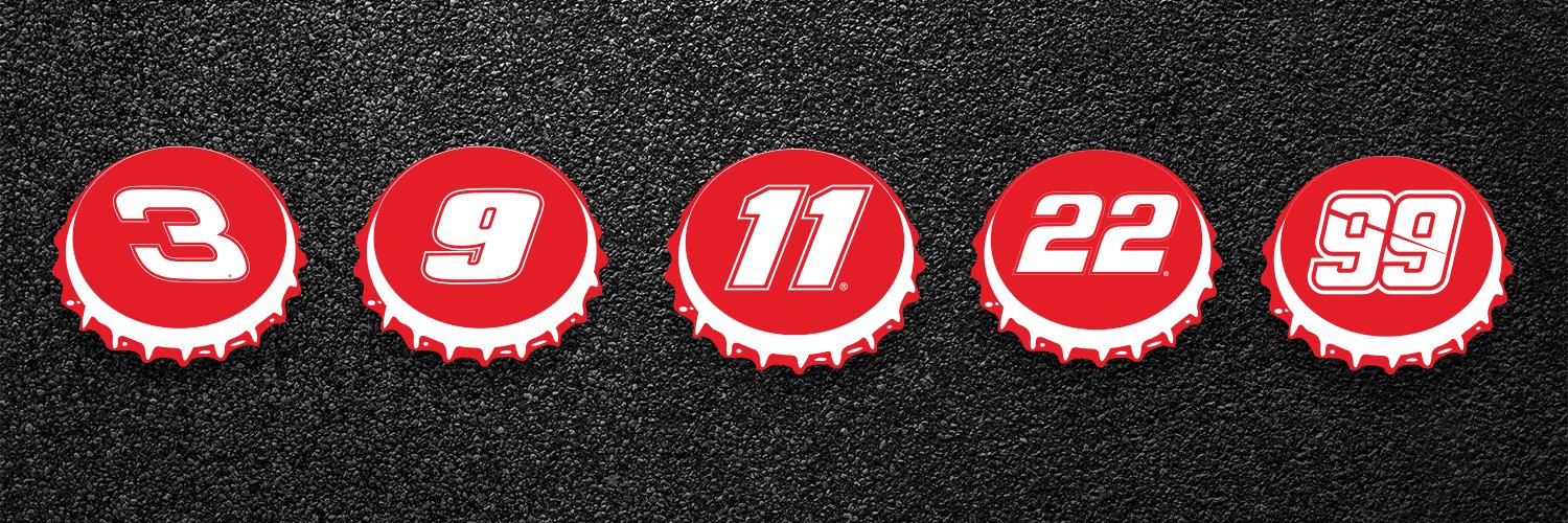 Coca-Cola Racing's banner