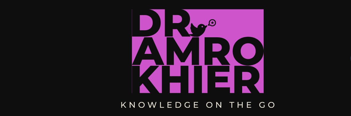 Dr. Amro Khier's banner