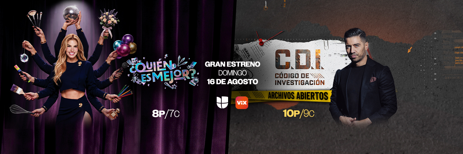 Univision's banner