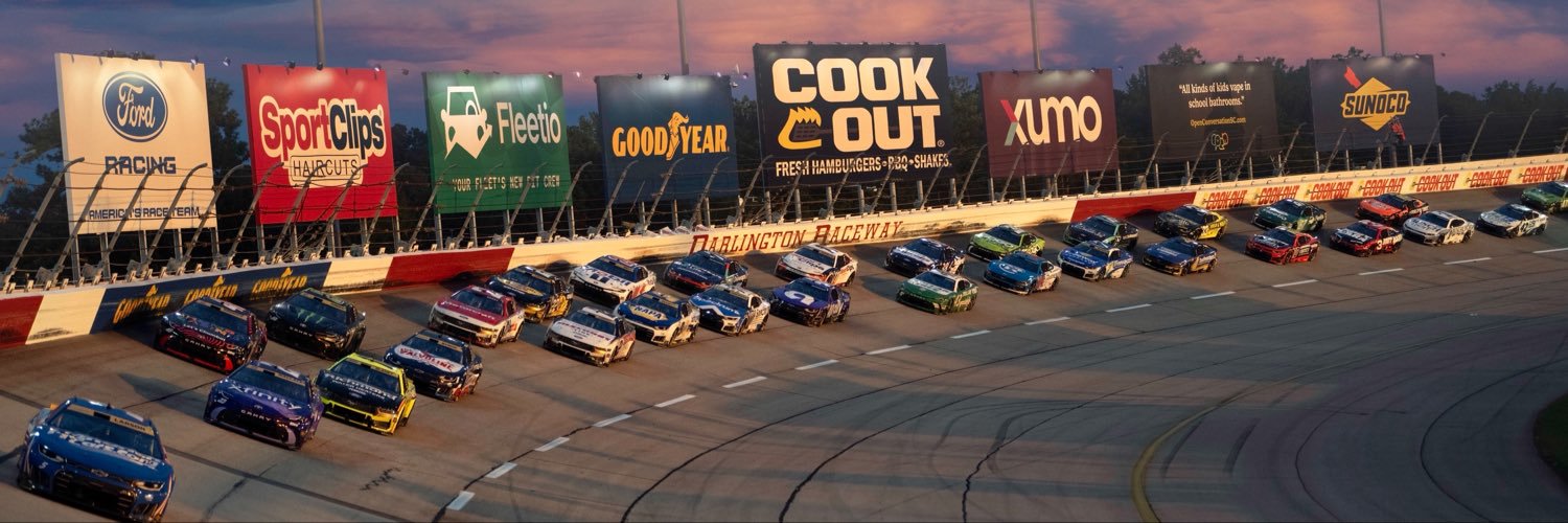 Darlington Raceway's banner