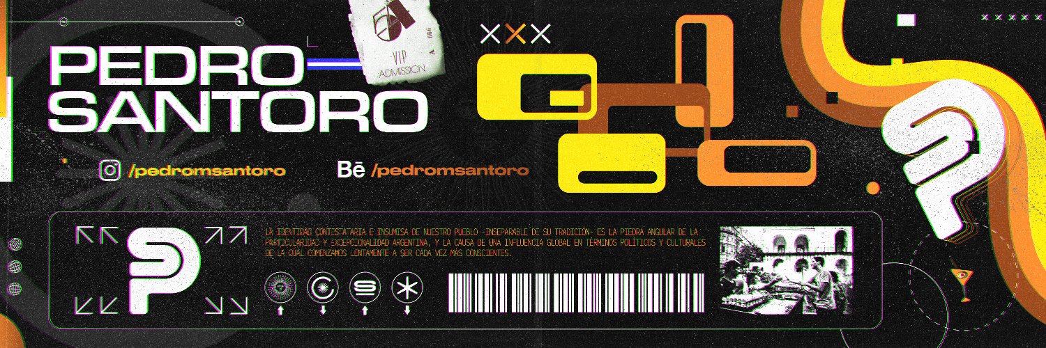 Pedro Santoro's banner