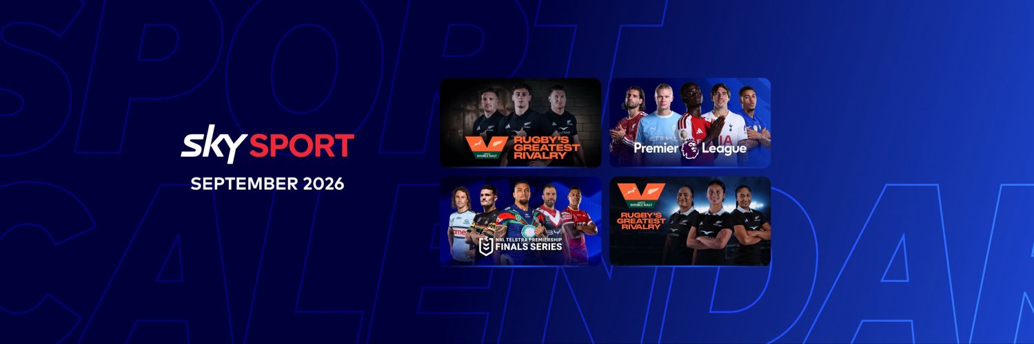 Sky Sport NZ's banner