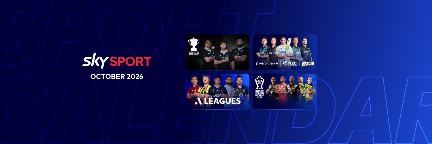 Sky Sport NZ's banner