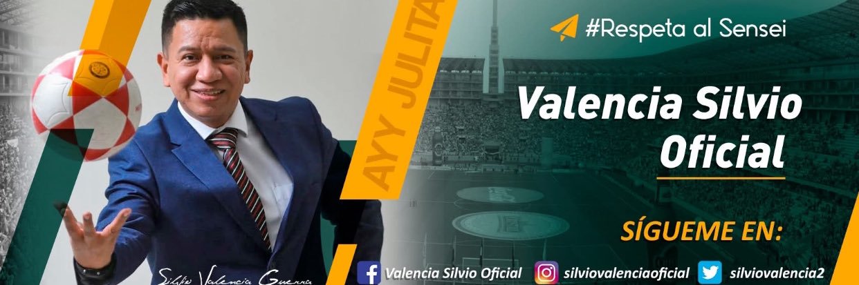 Silvio Valencia Guerra's banner