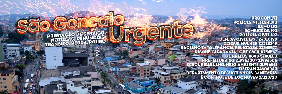 São Gonçalo Urgente 📢's banner