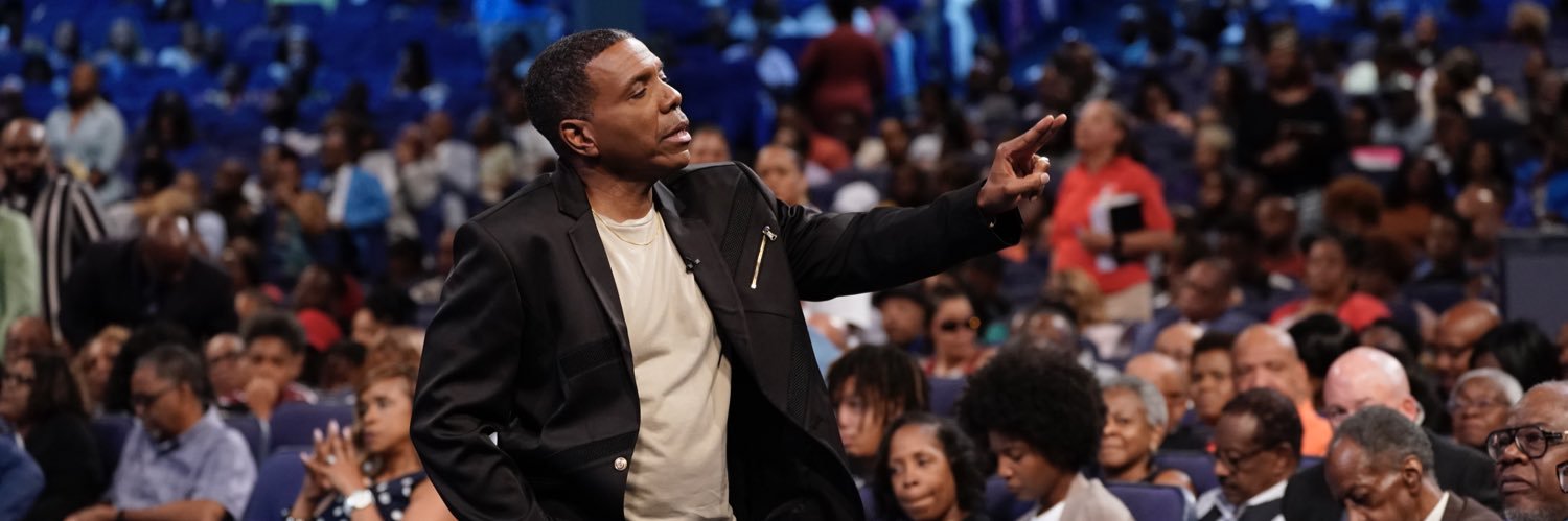 Creflo Dollar's banner