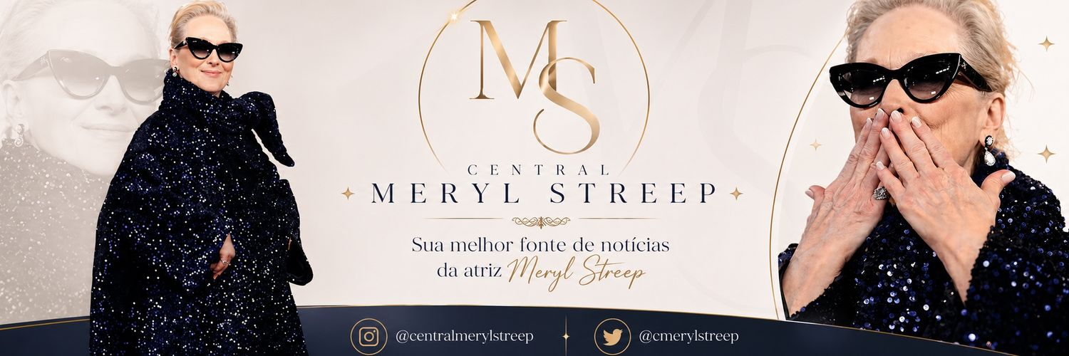 Central Meryl Streep/Brasil's banner
