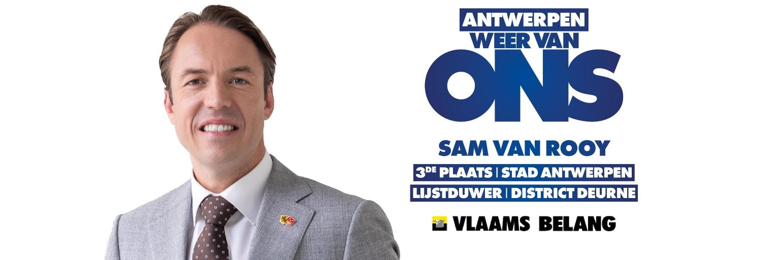 Sam van Rooy MP's banner
