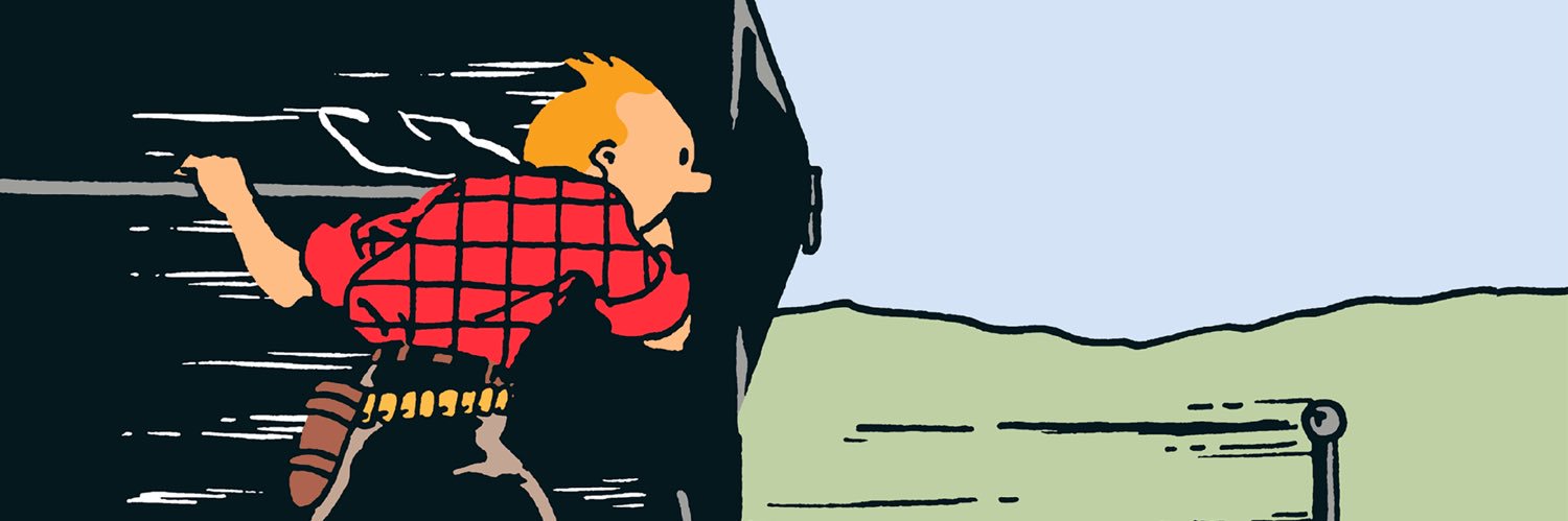 Tintin's banner