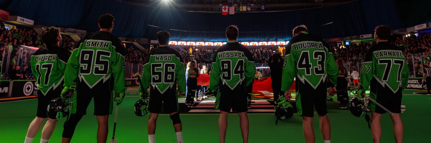 Saskatchewan Rush's banner