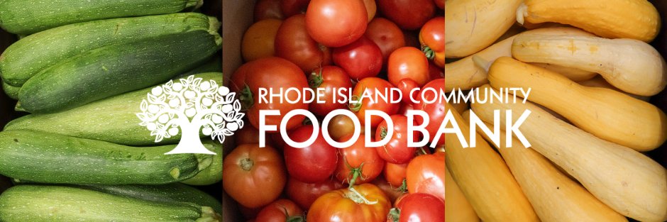 RI Food Bank's banner